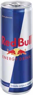 Red Bull Sugarfree è una bevanda funzionale senza zucchero, con solo 3 calorie per 100 ml.