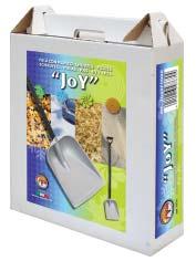 cm 35 2006A0000 12 40x30x51 0,5083 8010213972201 cm 29 Pala con manico JOY Pala a innesto JOY in materiale plastico  