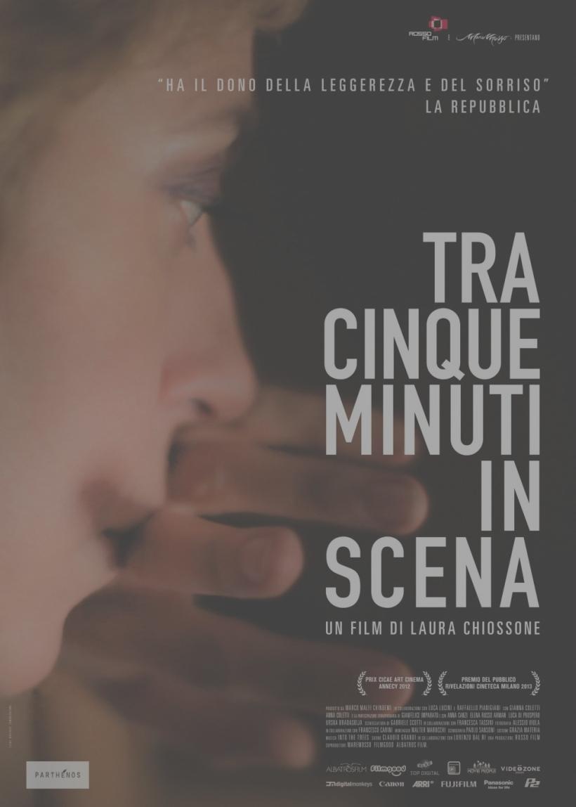 Proiezione del film Tra cinque minuti in scena e incontro con Gianna Coletti, attrice protagonista del film e autrice del libro Mamma a carico - Mia figlia ha novant anni.