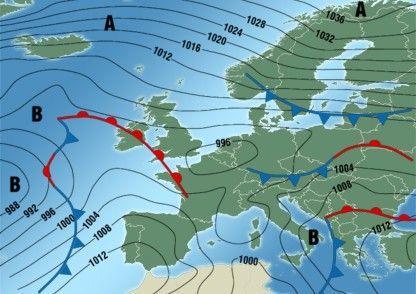 La pressione atmosferica E la forza originata dal peso dell aria sull unità di superficie, e varia in funzione della temperatura e della quota.