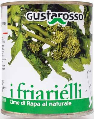 i friariélli Cime di Rapa al naturale Ingredienti