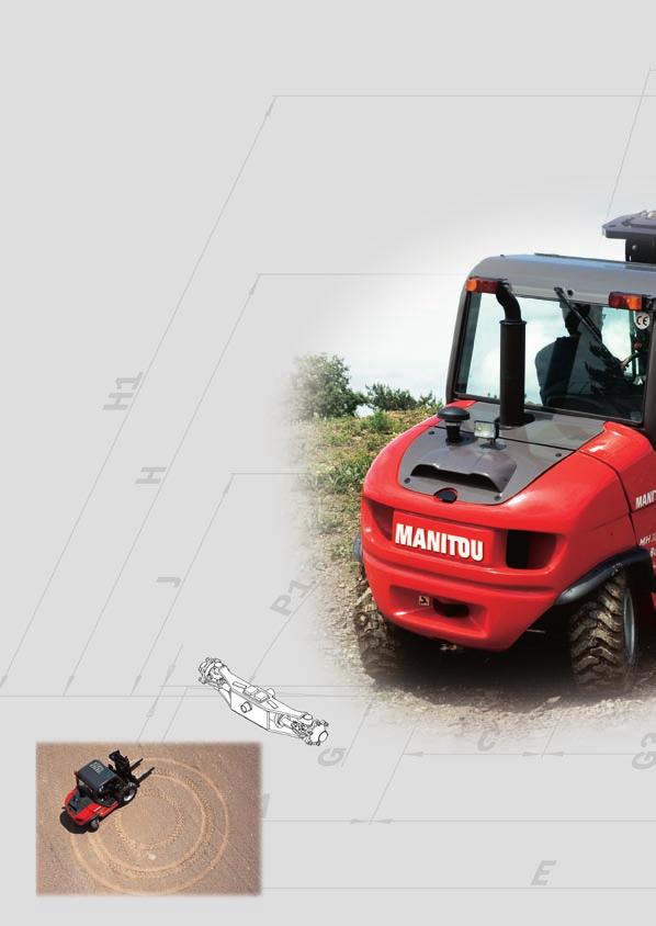 MH 20/MH 25-4 T Buggie, Dopo il successo derivante dall introduzione sul ercato del suo carrello elevatore seiindustriale MSI estreaente stabile e polivalente e dal concetto esclusivo, MANITOU