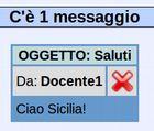 Nel momento in cui un utente accede al registro gli viene notificata la