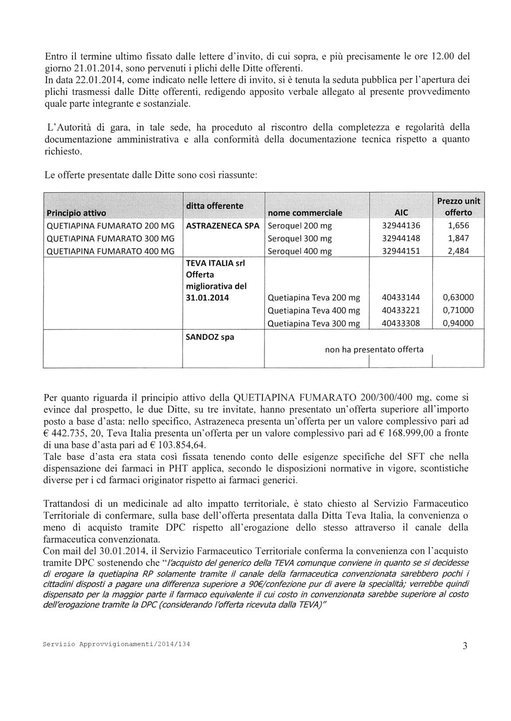 Entro l termne ultmo fssato dalle lettere d nvto, d cu sopra, e pù precsamente le ore 12.00 del gorno 21.01.