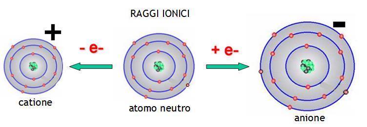 Gli ioni Gli ioni sono specie chimiche con carica (positiva o negativa).