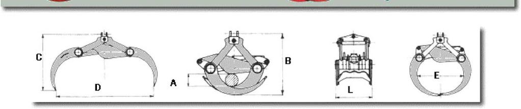 Pressione Pressure A B Dimensioni Dimention s C D L E HY1020 90 0,20 m2 1000 kg 250 bar 130 585 650