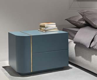 lacquer DIMITRI 45: one door, one shelf DIMITRI 70: two drawers selezionare per bicolor: colore colore for the two-coloured version select: