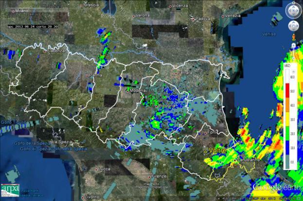 Tra le 14:45 e le 15:30 UTC (16.45 17.