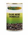 Olive OLIVE SPAGNA NERE RONDELLE Olive nere di