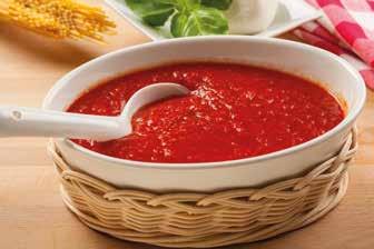 POLPA DI POMODORO Polpa di pomodori italiani a grana fine adatta a tutti gli utilizzi sia in cucina che in pizzeria.