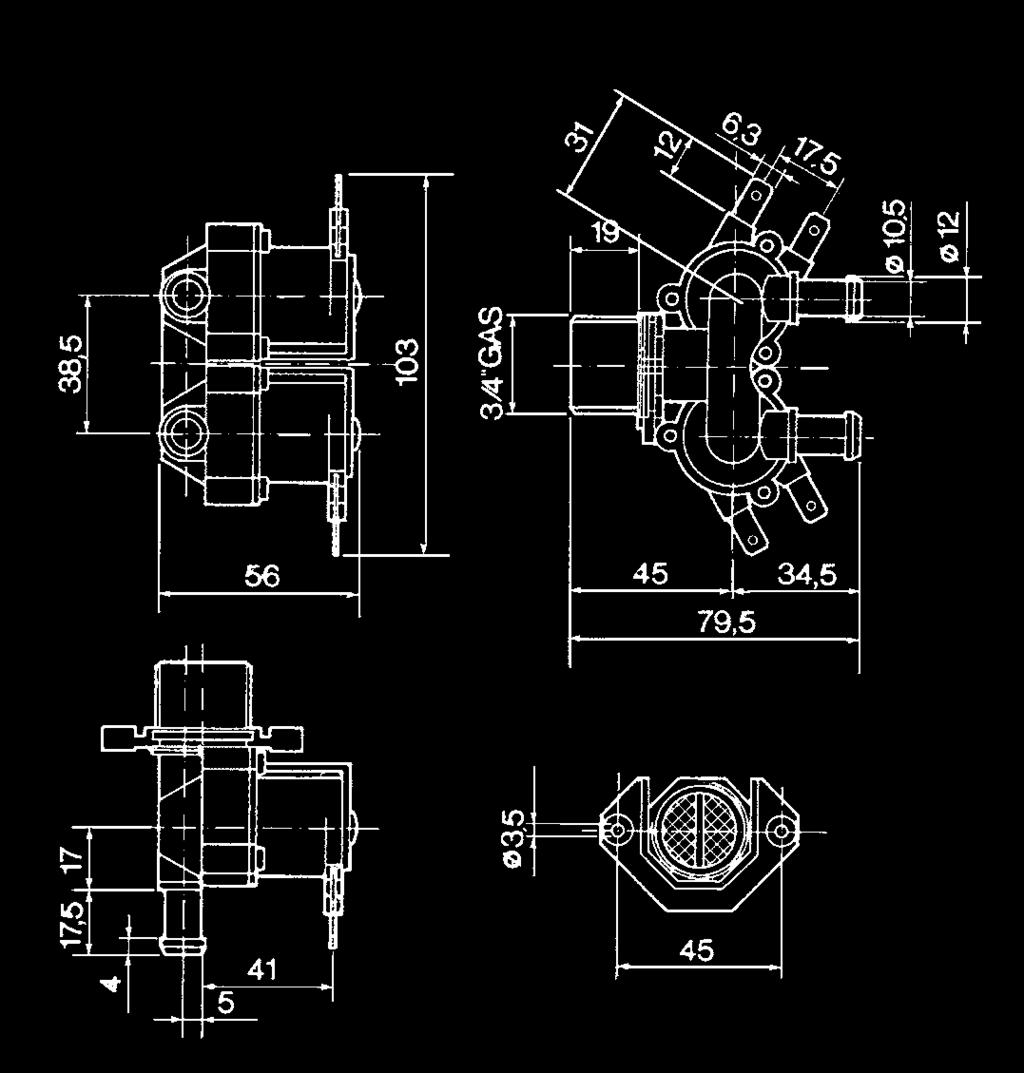 Solenoid valves for