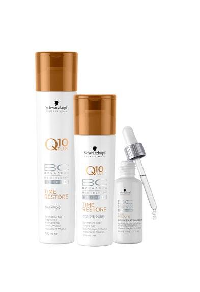 BC TIME RESTORE Clicca per maggiori informazioni: Linea di prodotti Rejuvenating Serum Shampoo Conditioner Treatment Rejuvenating Spray ASK Education per Parrucchieri rappresenta il nostro credo