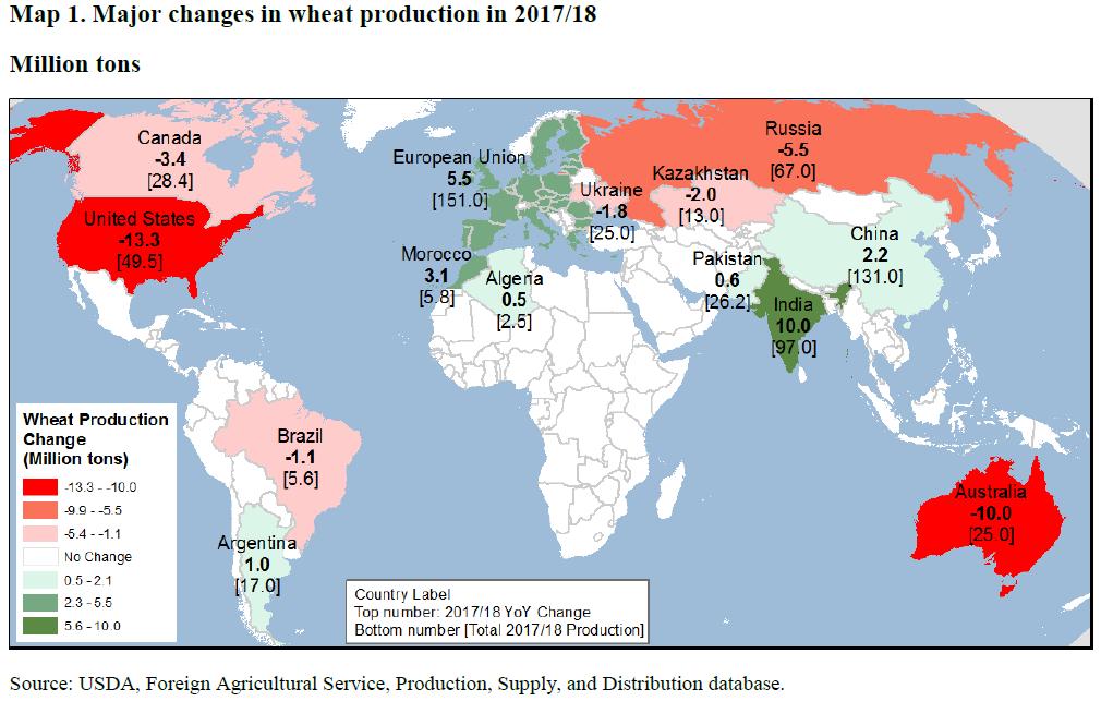 dell incidenza dei consumi per l alimentazione umana negli utilizzi (+3,3%). Nell EU28 è previsto un aumento della produzione (da 59,7 arriverebbe a 61,2 milioni di tonnellate, +2,5%).