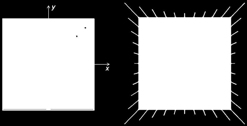 Il valore della distorsione d non è costante ma varia con l angolo di inclinazione rispetto all asse ottico, quindi con la distanza r di un punto A sull immagine dal centro del fotogramma.