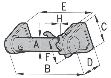 PER MOTOCOLTIVATORE DX + SX accessori per rimorchi A B C D SL00 6841 30