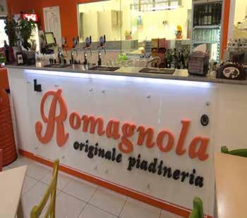 La nostra storia: Il progetto de La Romagnola Originale Piadineria, nasce da un idea imprenditoriale dei due titolari Angelo