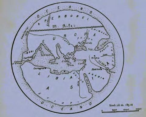 Le nostre basi cartografiche: la cartografia «razionale» dell an>ca Grecia La scuola