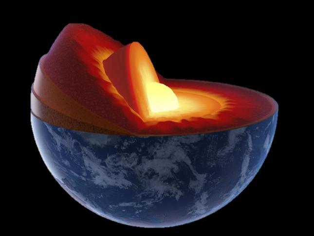 L ORIGINE DELLA TERRA All inizio il pianeta Terra era una massa