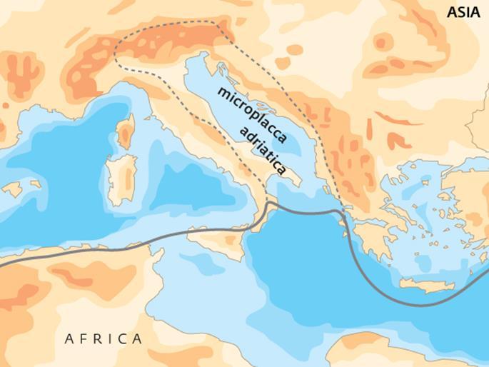 Il sottosuolo della Pianura Padana Durante l era Cenozoica dalla collisione tra il continente africano ed il continente euroasiatico si sono originate le catene montuose delle Alpi e degli Appennini