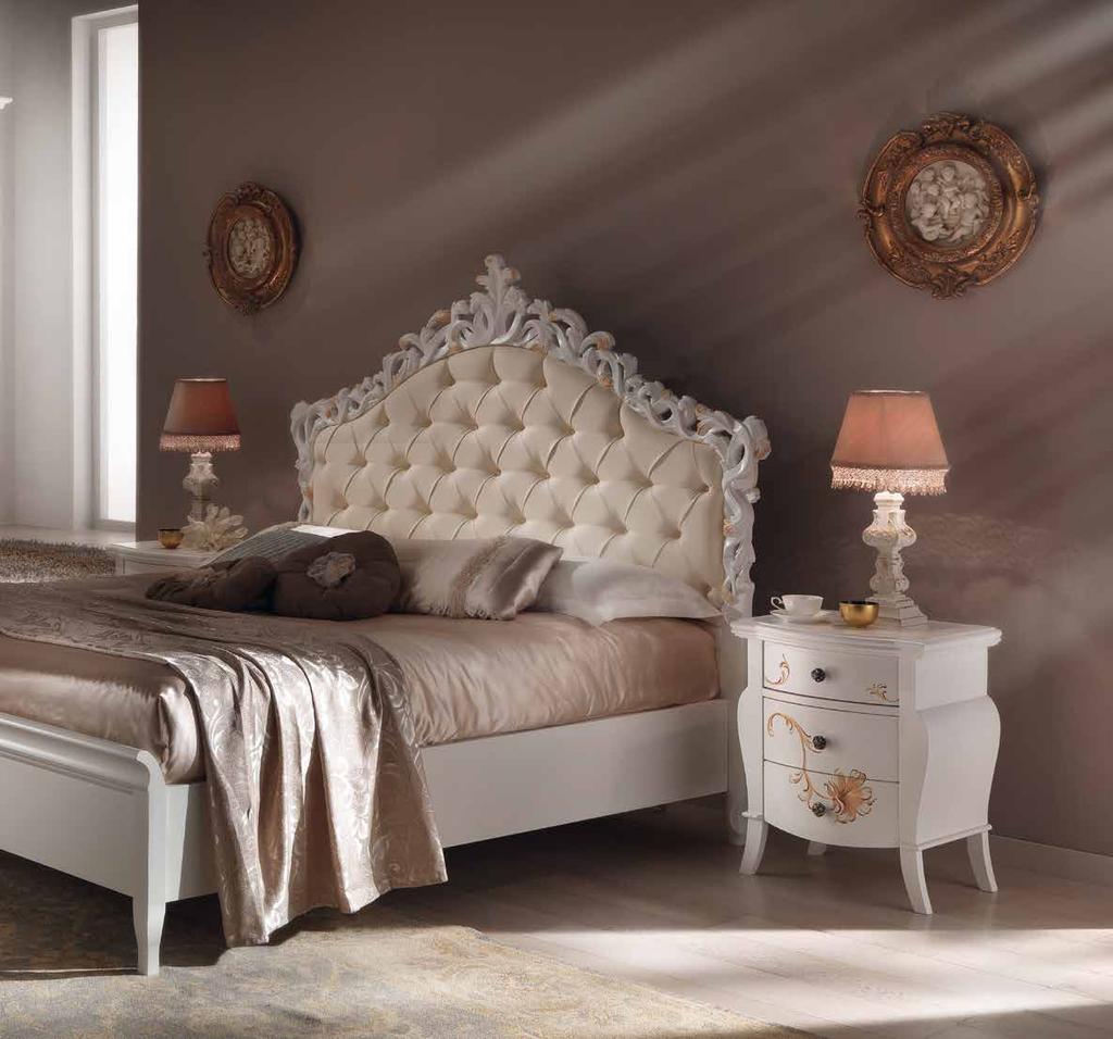 Beatrice notte art. 623 Letto da imbottire Bed L.190 H.