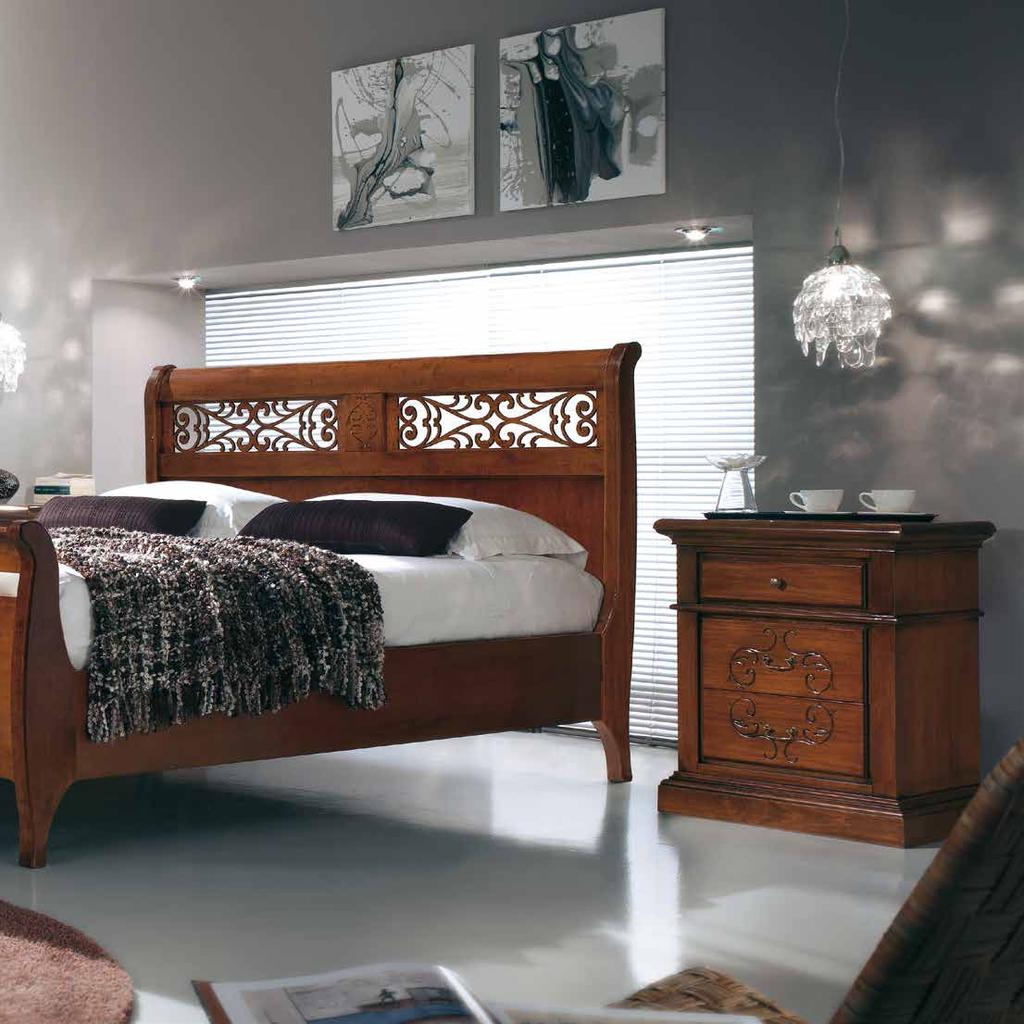 notte art. 898 Letto imbottito Bed L. 172 H. 117 P. 230 art. 898 Letto traforato Bed L.