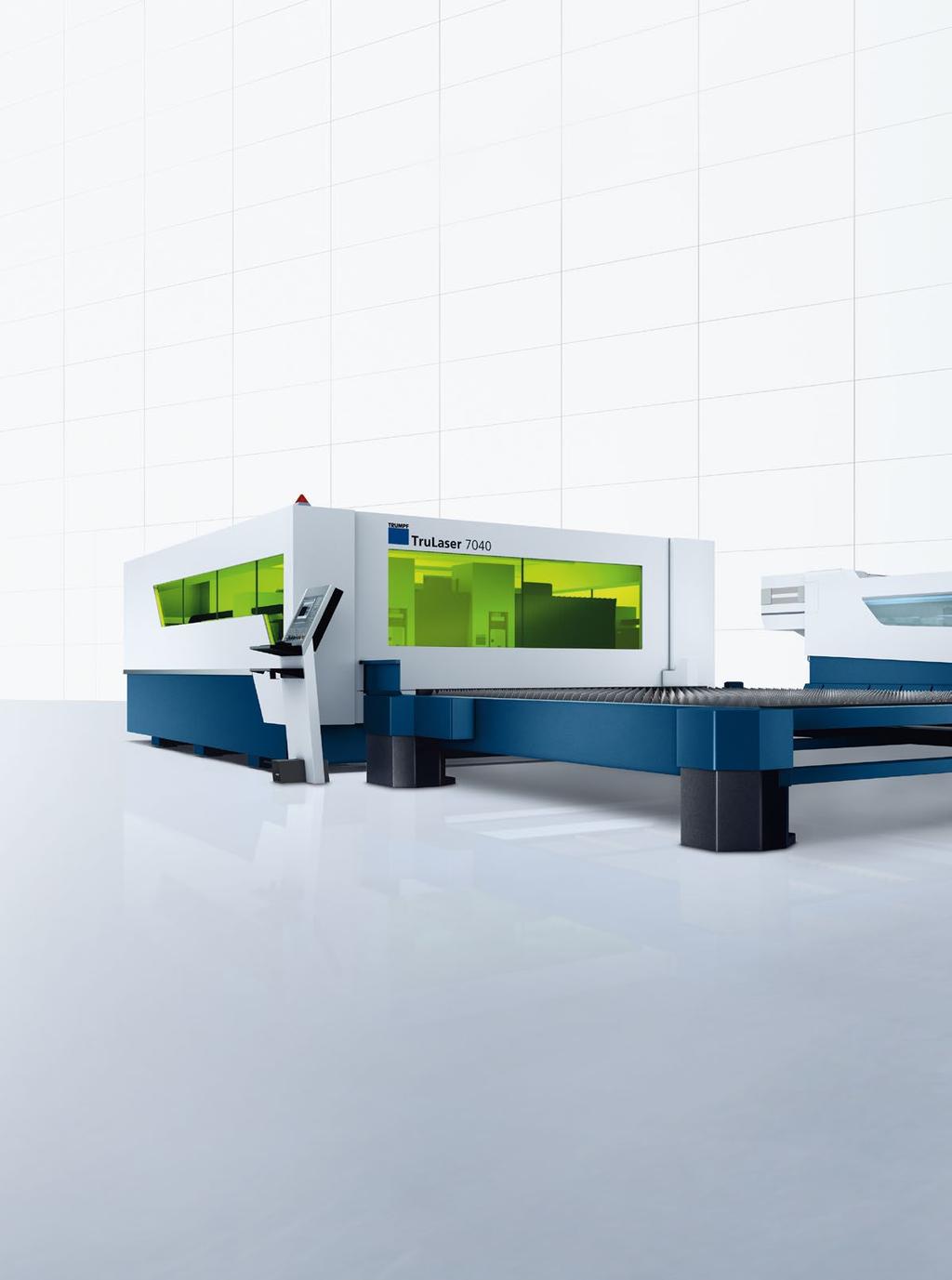 Macchine ad alto rendimento. TruLaser Serie 7000 La TruLaser Serie 7000 si distingue per prestazioni eccellenti in termini di produttività e precisione.