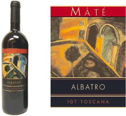 ALBATRO IGT TOSCANA Sangiovese/Merlot 2007 Supertuscan WINE SPECTATOR - 90 pts WINE & SPIRITS 91 points Smooth and rich enough to enjoy when it's first opened.