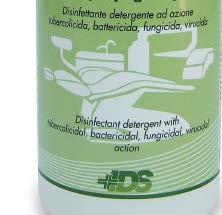 Disinfezione e detersione in un solo prodotto Sporigerm Spray + ha un elevato potere detergente in grado di rimuovere completamente residui organici (sangue, saliva ed essudati) dalle superfi ci