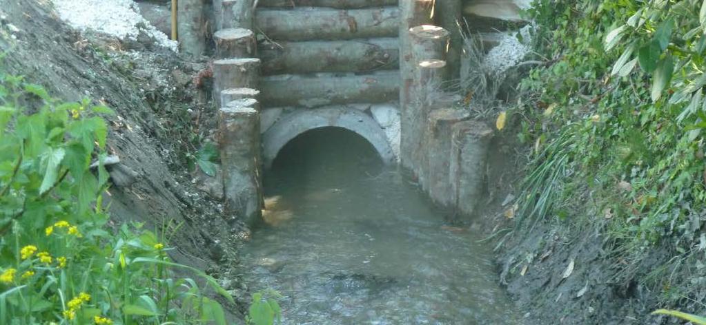 SAETTA, ripristino del deflusso idrico presso un ponte carraio