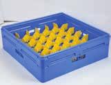 Electrolux Professional Accessori&Consumabili Cestelli in plastica 500x500 Cestello blu per bicchieri a fondo inclinato per 25