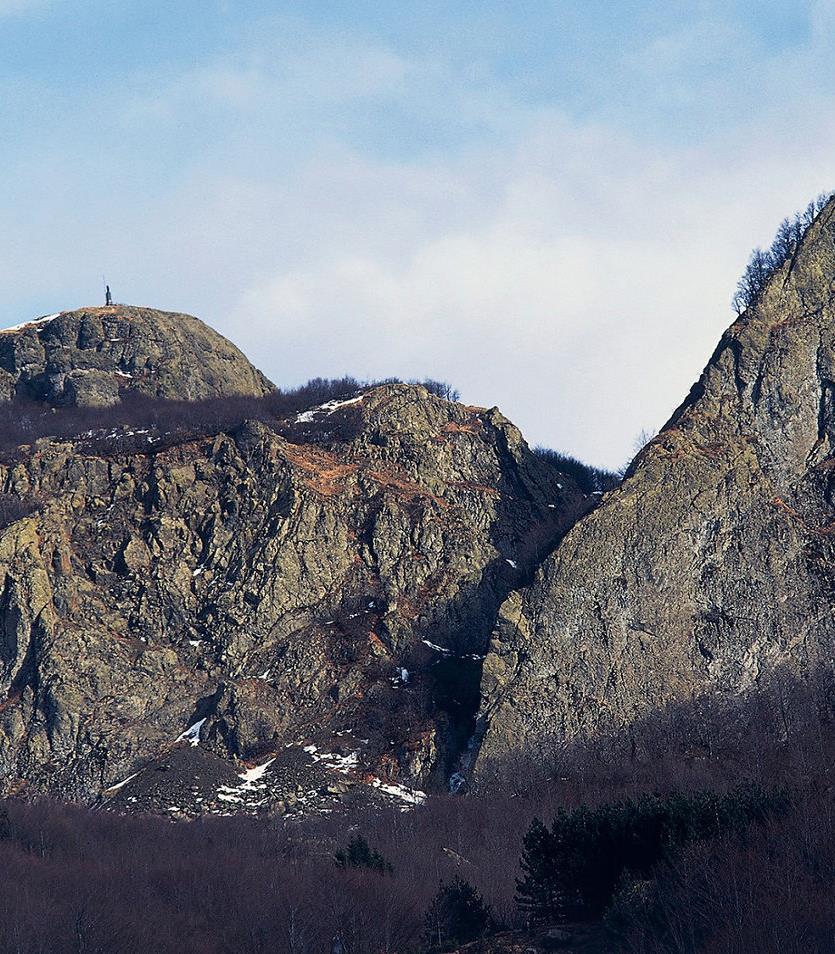 Appennino Ligure Paesaggio agricolo dell Appennino Ligure, in Liguria.