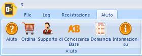 Registrazione Menu Registrazione Utilizzare questa opzione per registrare il software