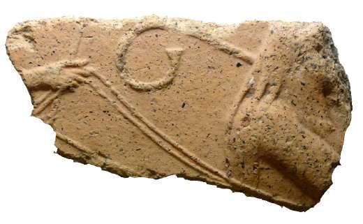 antiquario e storico, come questa placchetta fittile con Acheloo (h.
