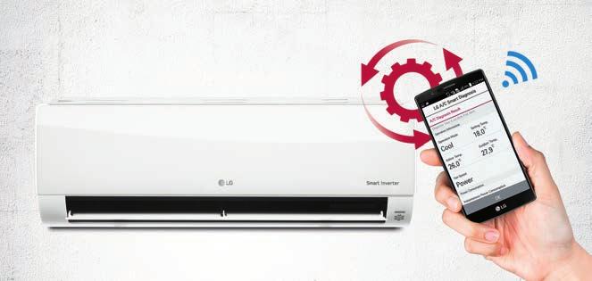 Risparmio energetico* L avanzata ed efficiente tecnologia Inverter di LG e le funzioni di risparmio energetico garantiscono performance di alto livello e minimi consumi.