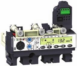 Funzioni e caratteristiche Protezione dei motori Unità di controllo Micrologic 6 E-M PB103365 DB111404 L'unità di controllo Micrologic 6 E-M assicura le funzioni di un Power Meter con conteggio dei