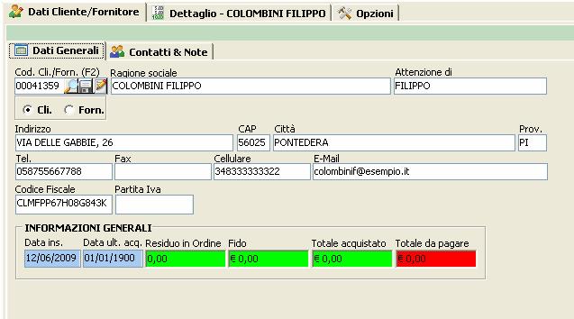 Per facilitare l approccio tra E-Shop e la gestione di Cassa, una serie di situazioni-tipo sono l ideale