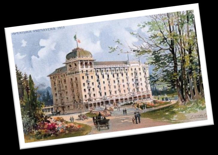 Costruito nel 1913 dall architetto Sommaruga il Palace è l unico albergo sul territorio provinciale ad