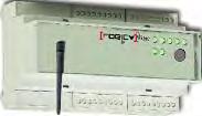 telecomando logica Centralina Inibit per il controllo remoto centralizzato dell inibizione dell impianto di emergenza fino a 12 apparecchi tramite BUS non polarizzato a 2 fili. Occupa 9 moduli DIN.
