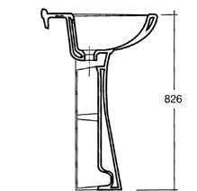 cistern Lavabo HECLA con