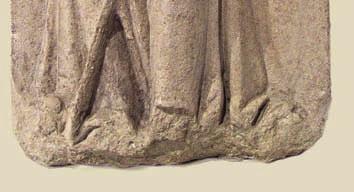 sovraintendente onorario alle Gallerie comunali, della presenza nello scalone di accesso al palazzo malatestiano di una scultura in pietra arenaria, da lui attribuita al XV secolo, raffigurante il