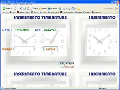 rilevazione delle presenze timbrature connessione real time con i terminali