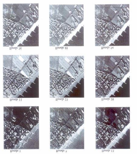 IMMAGINI DIGITALI MULTISPETTRALI Da uno scanner multispettrale si ottengono tante immagini in toni