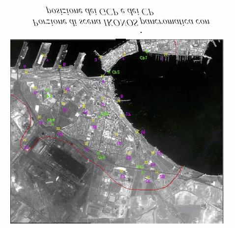 Utilizzo di immagini satellitari ad alta risoluzione a fini cartografici Immagine utilizzata: IKONOS Geo (4.