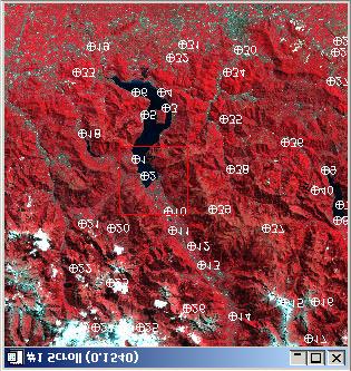 Esempio di georeferenziazione Software ENVI Immagine Landsat TM del lago d Iseo del 01/09/1992 Sono
