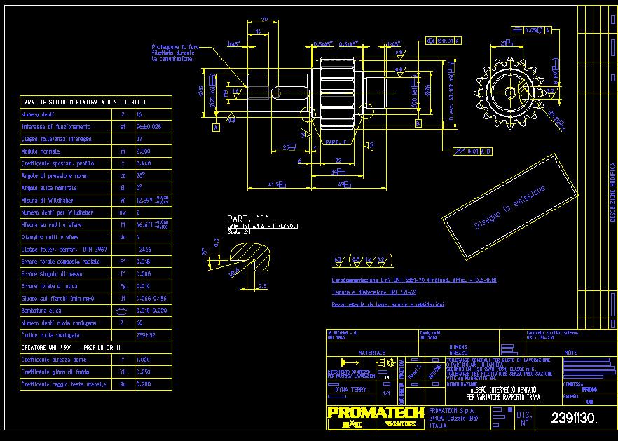 ... IL DISEGNO TECNICO (1/7) rappresentazione di oggetti tecnici