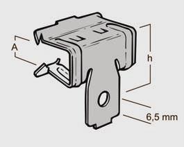 SISTEMI DI FISSAGGIO PER APPLICAZIONI ELETTRICHE BISCLIPS - SERIE FC FIXING SYSTEMS FOR ELECTRICAL APPLICATIONS BISCLIPS - FC SERIES I sistemi di fissaggio