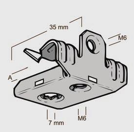 SISTEMI DI FISSAGGIO PER APPLICAZIONI ELETTRICHE BISCLIPS - SERIE FU FIXING SYSTEMS FOR ELECTRICAL APPLICATIONS