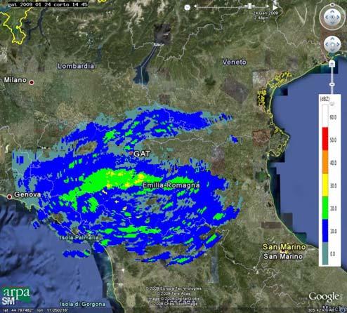 Est in serata, mentre la precipitazione si esaurisce nella