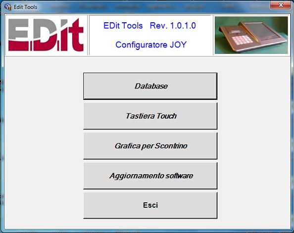 1. Introduzione Joy EDITools è un programma per PC in ambiente windows dedicato esclusivamente ai tecnici della rete di assistenza tecnica per modificare la configurare di default del registratore di