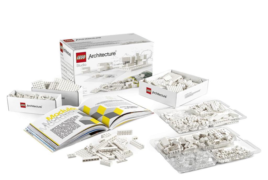 LEGO Architecture Ieri e oggi 21050 LEGO Architecture Studio Vi è sempre stato un rapporto naturale fra i mattoncini LEGO e il mondo dell architettura.